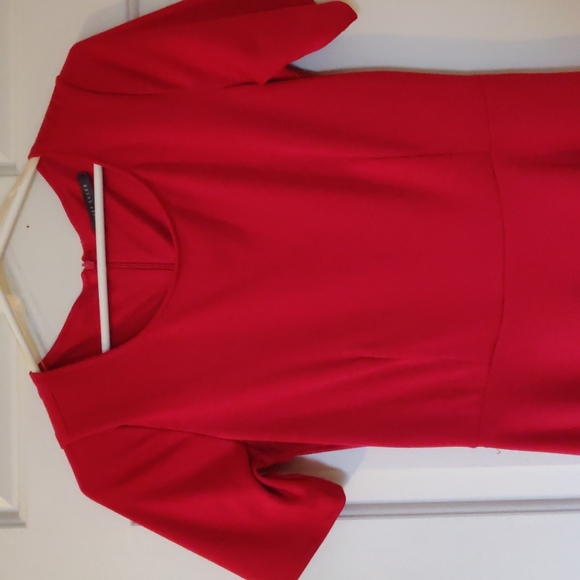 Suzy Shier Red T-Shirt Dress size small/medium - Picture 2 of 3